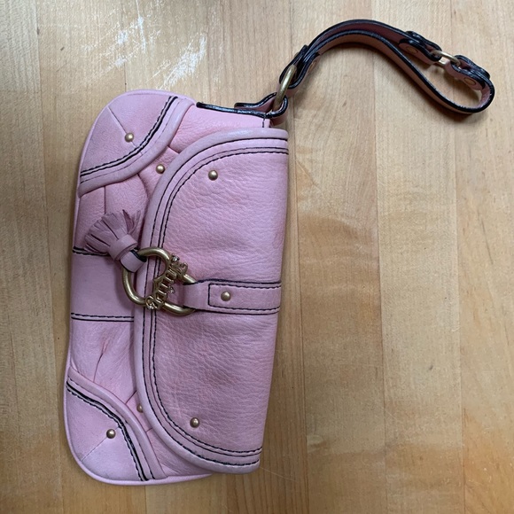 Juicy Couture leather wristlet - Picture 1 of 7